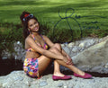 Lark Voorhies Signed 8x10 Photo - Proof